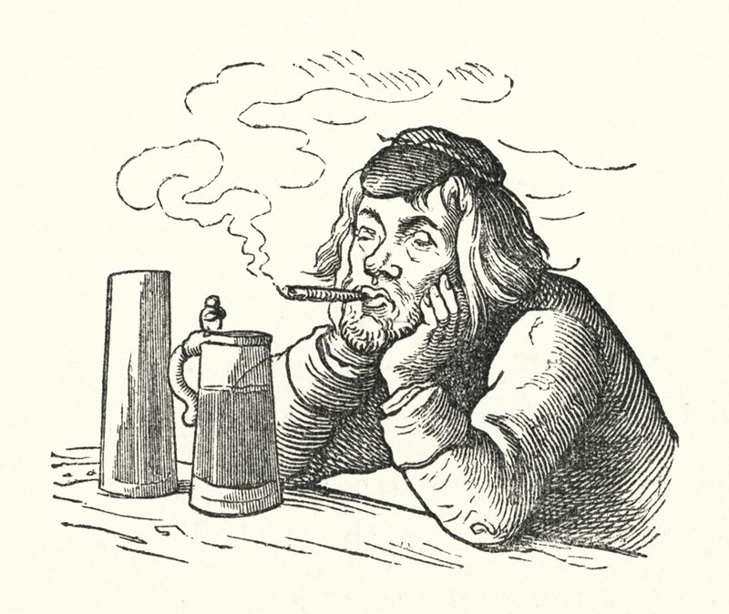 El Paraíso de los Tontos (grabado) de German School