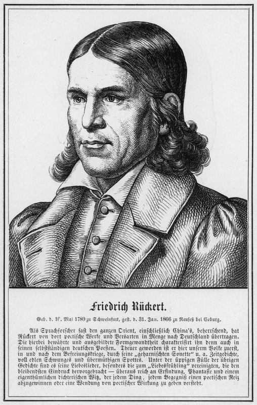Friedrich Ruckert de German School