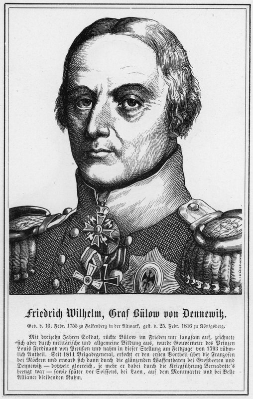 Friedrich Wilhelm, Graf Bülow von Dennewitz de German School