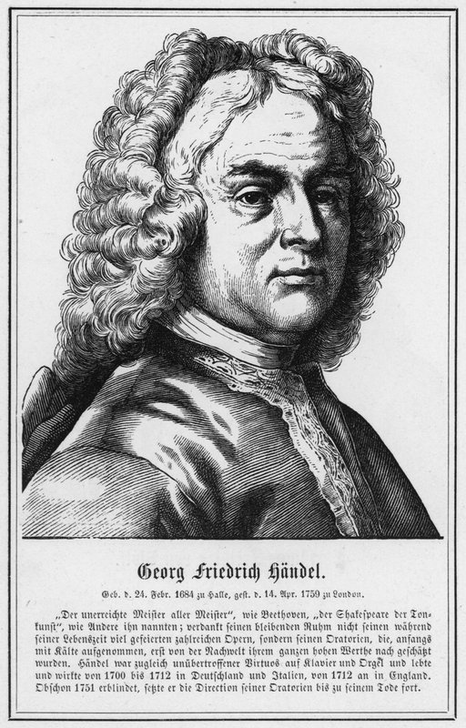 Georg Friedrich Handel de German School