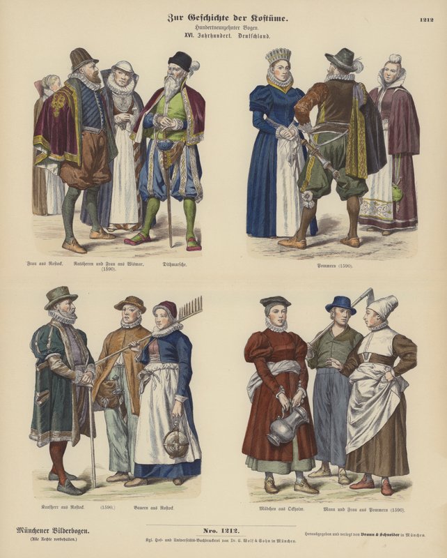 Trajes alemanes de German School