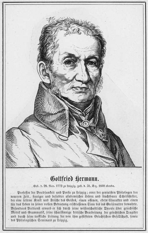 Gottfried Hermann (grabado) de German School