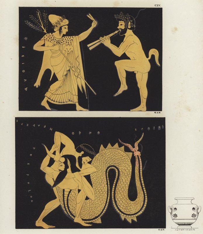 Hércules y Aqueloo de German School