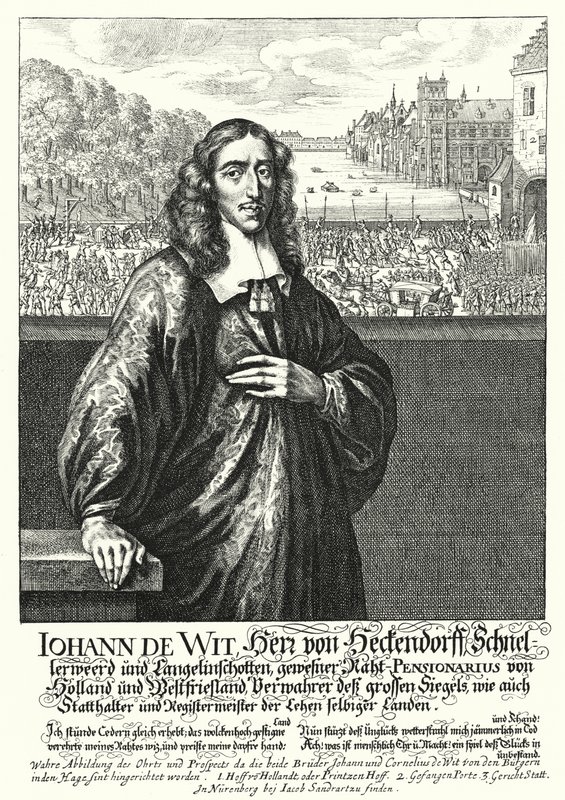 Johan de Witt, político holandés de German School