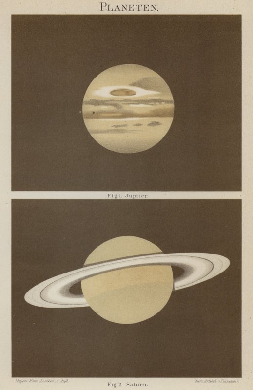 Júpiter y Saturno de German School