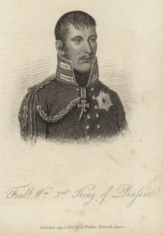 Rey Federico Guillermo III de Prusia de German School
