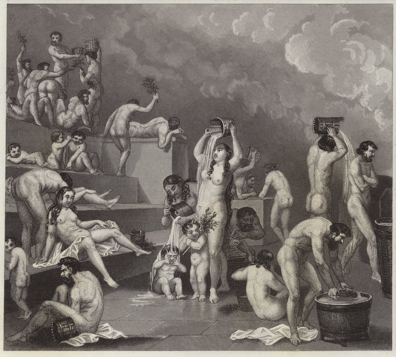 Baño Mixto (grabado) de German School