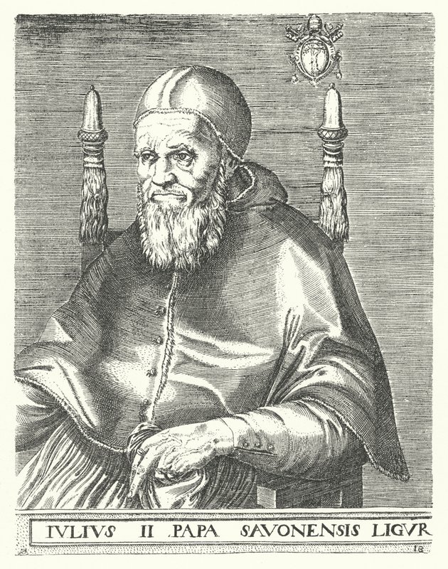 Papa Julio II de German School