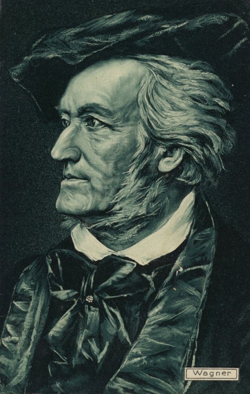 Retrato de Richard Wagner de German School