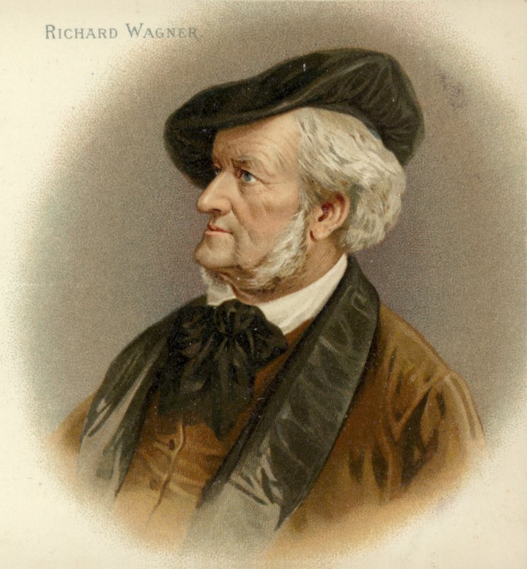 Retrato de Richard Wagner de German School