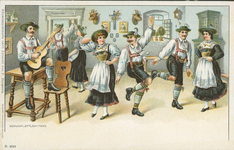 El Baile Schuhplattler de German School