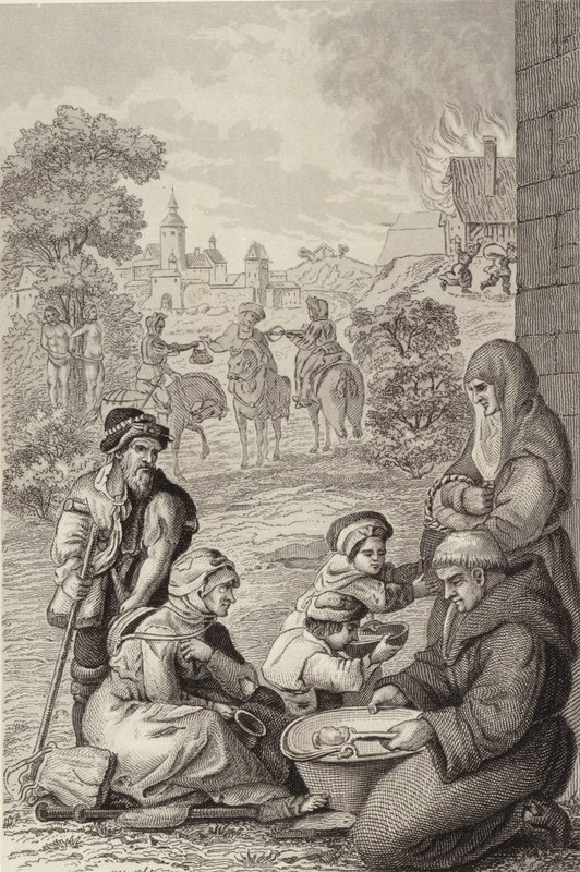 Gente viajando en la carretera de German School