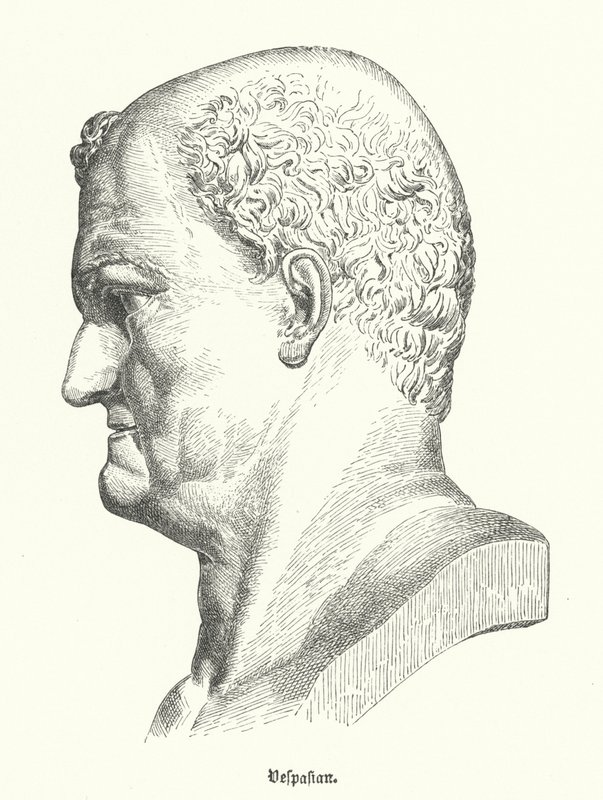 Vespasiano, emperador romano de German School