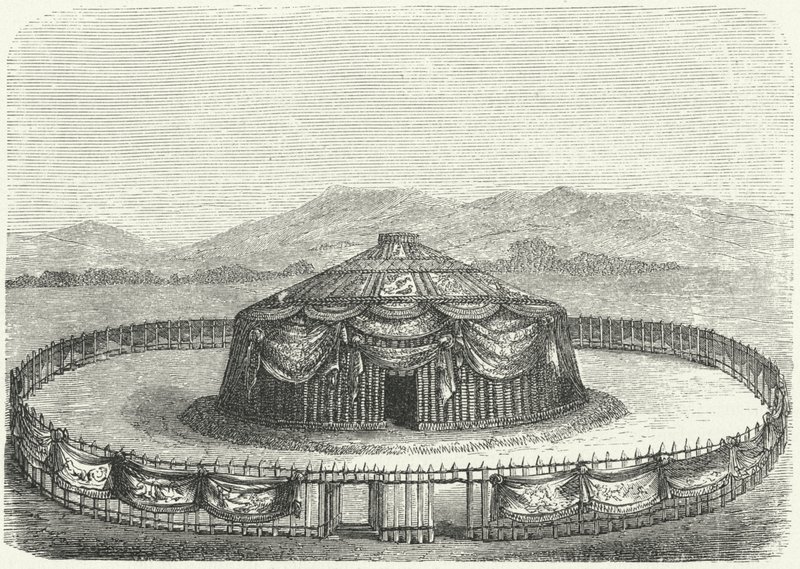 Yurta de Genghis Khan de German School