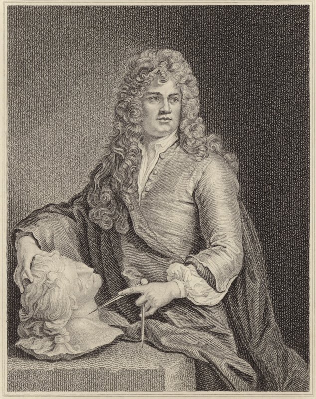 Grinling Gibbons de Godfrey Kneller