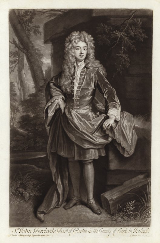 Retrato de Sir John Percivale de Godfrey Kneller