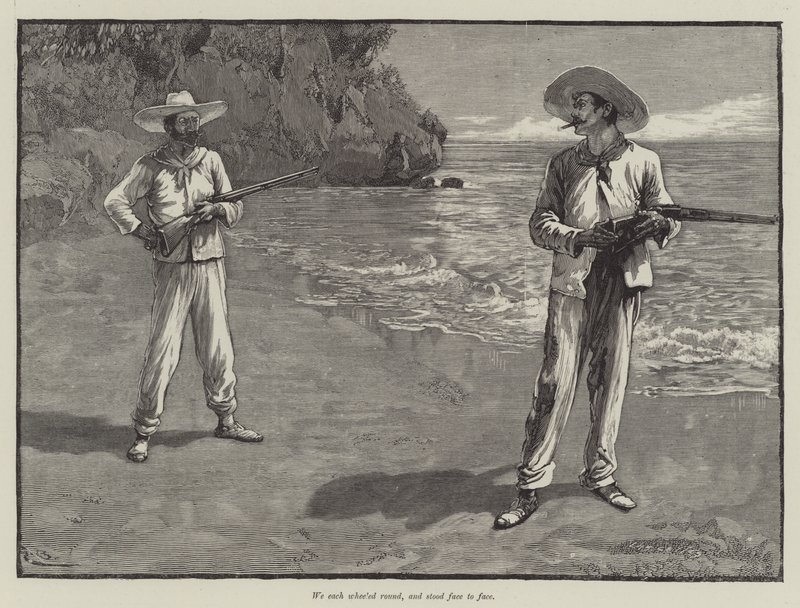 Uma, o La Playa de Falesa, por Robert Louis Stevenson de Gordon Frederick Browne