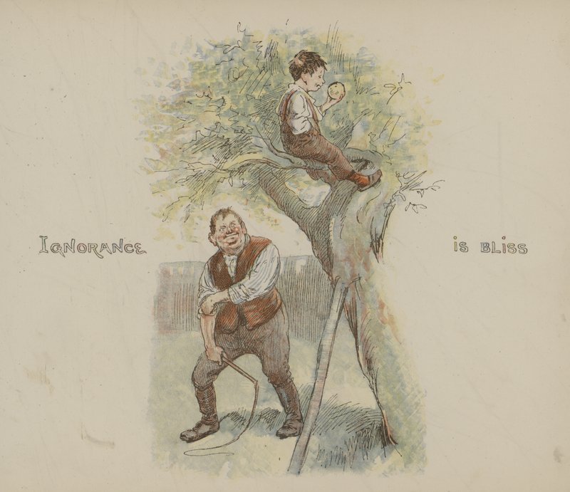 La ignorancia es felicidad de Gordon Frederick Browne