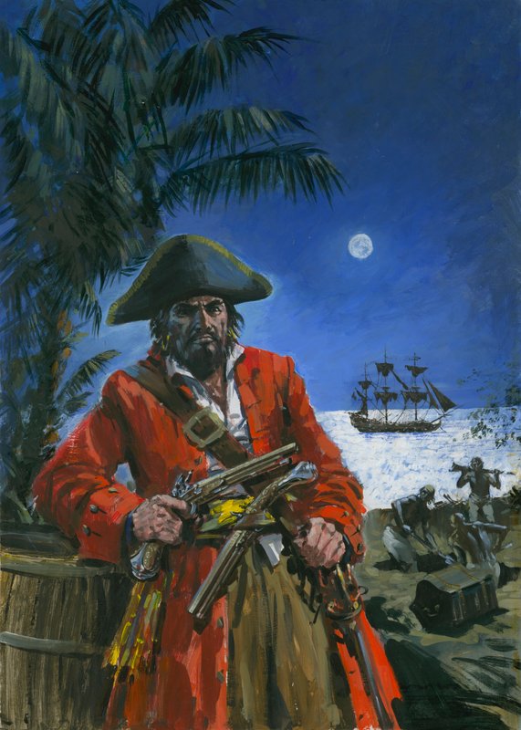 Capitán Kidd de Graham Coton