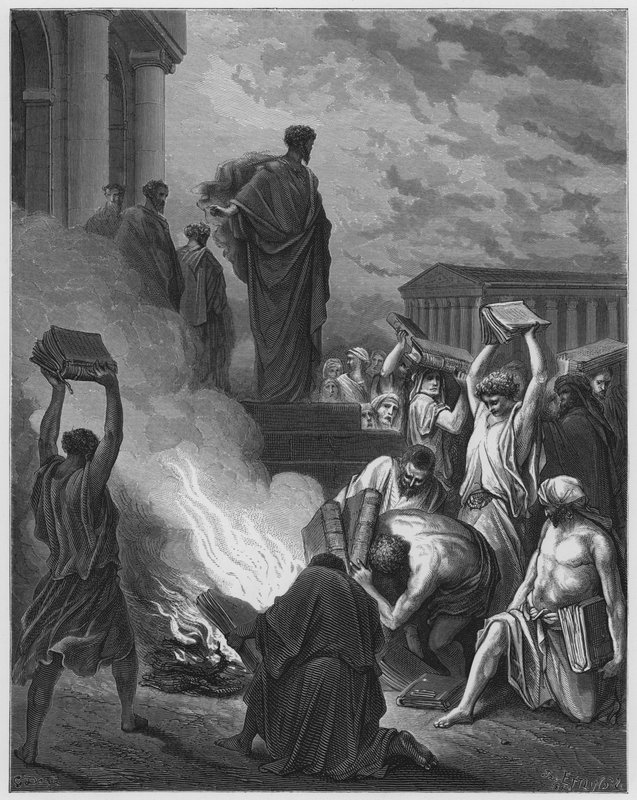 San Pablo en Éfeso de Gustave Dore