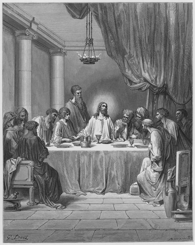 La Última Cena de Gustave Dore