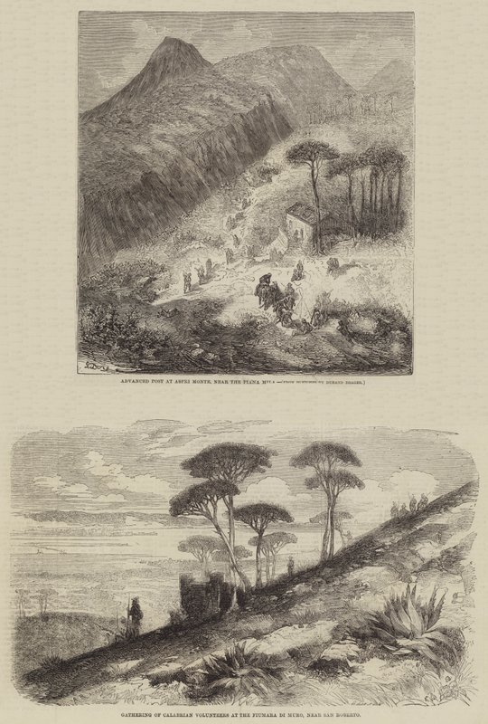 Bocetos de Italia de Gustave Dore