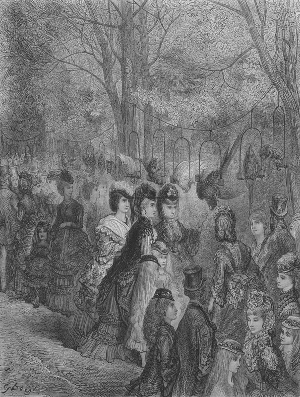 Jardín Zoológico, Los Pájaros de Gustave after Dore