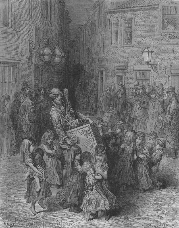 El organillo de Gustave after Dore