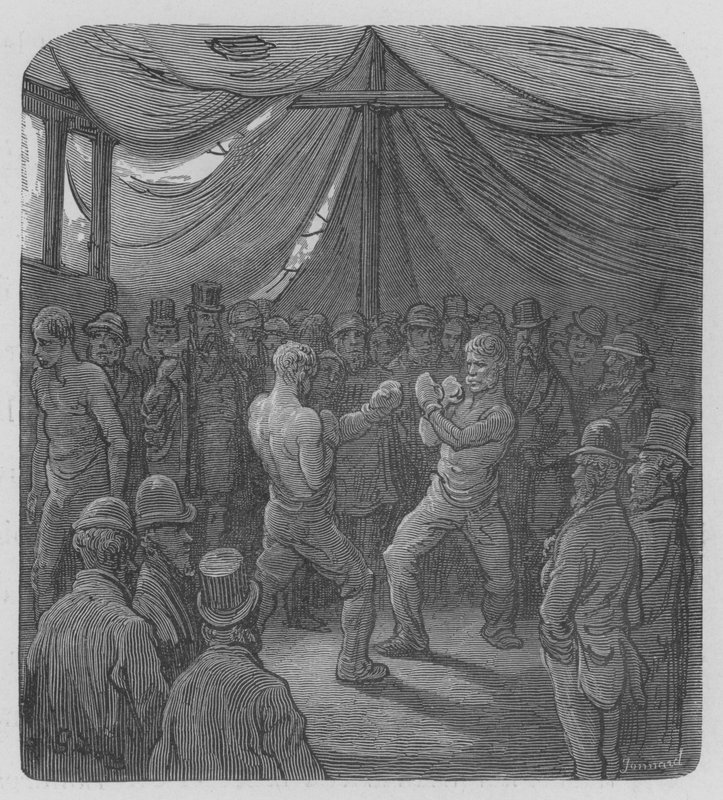 El Boxeo de Gustave after Dore