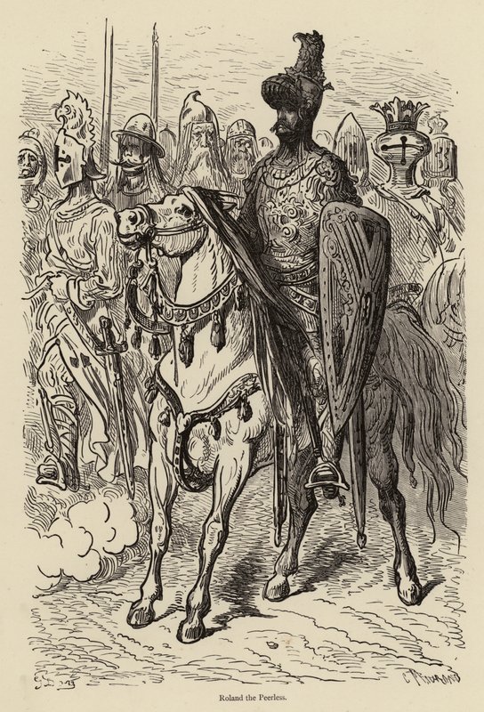 Roland el Incomparable de Gustave after Dore