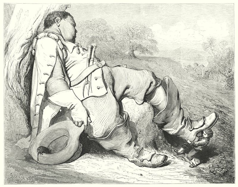 Pulgarcito de Gustave Dore