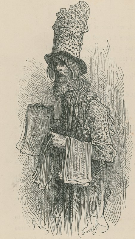 El Vendedor de Periódicos de Gustave Dore
