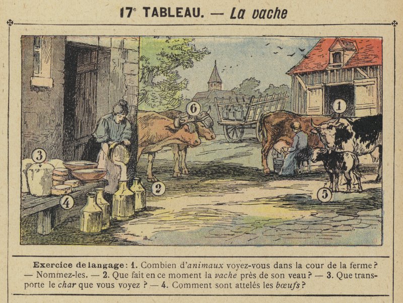 La vaca de Gustave Fraipont