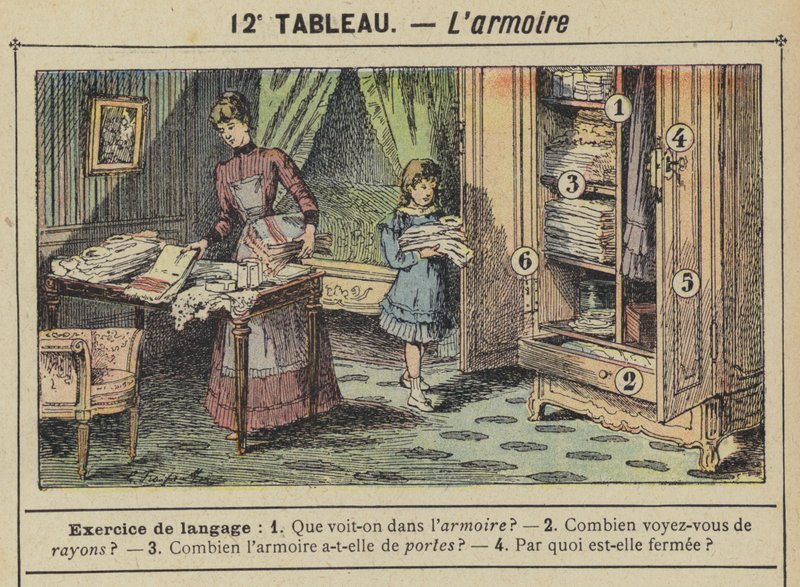 El armario de Gustave Fraipont