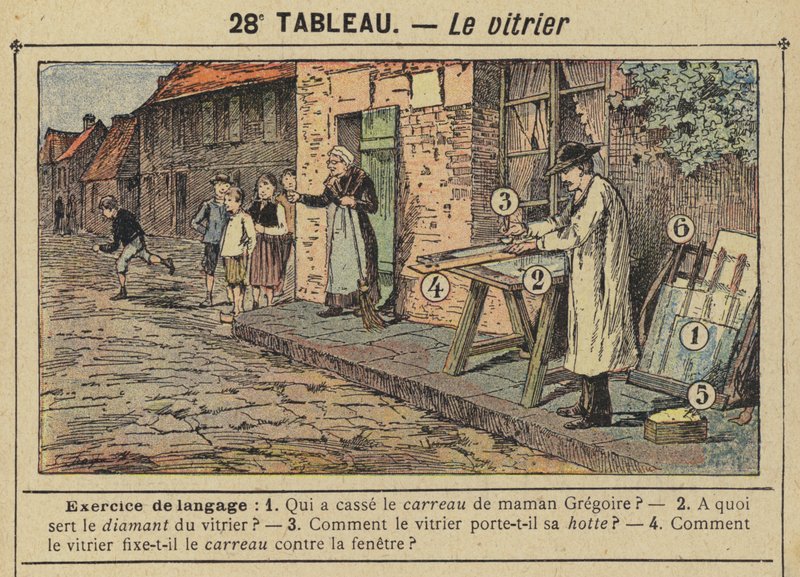 El vidriero de Gustave Fraipont