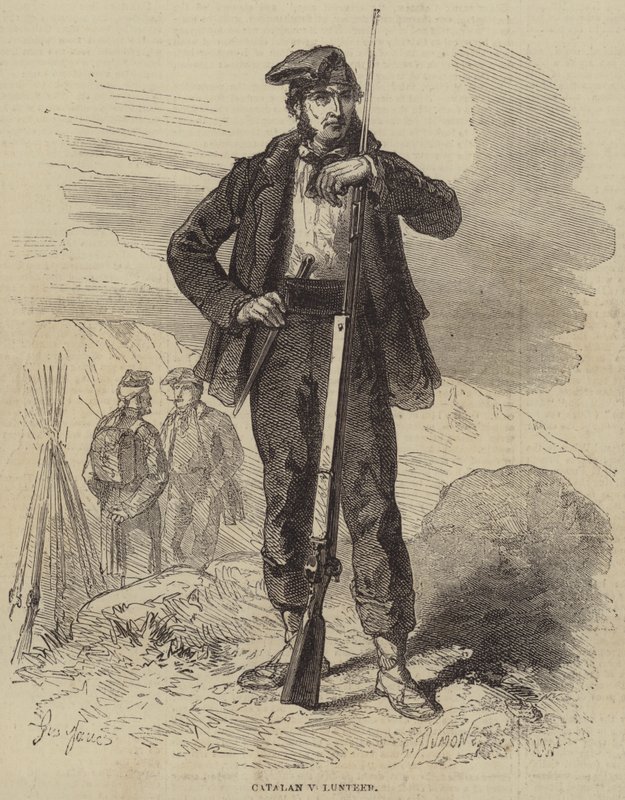 Voluntario catalán de Gustave Janet
