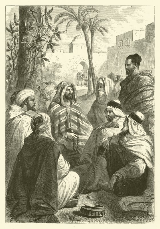 El narrador árabe de Gustave Janet