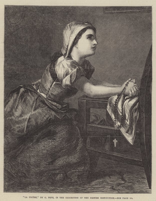 La Oración de Gustave Pope