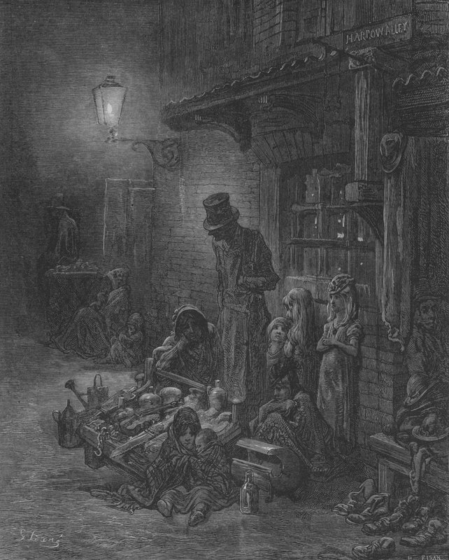 Houndsditch de Gustave after Dore