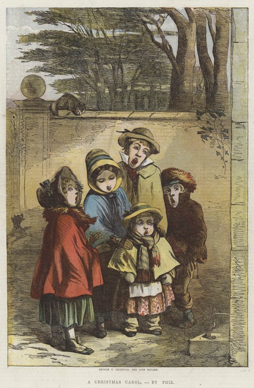 Un cuento de Navidad de Hablot Knight Browne