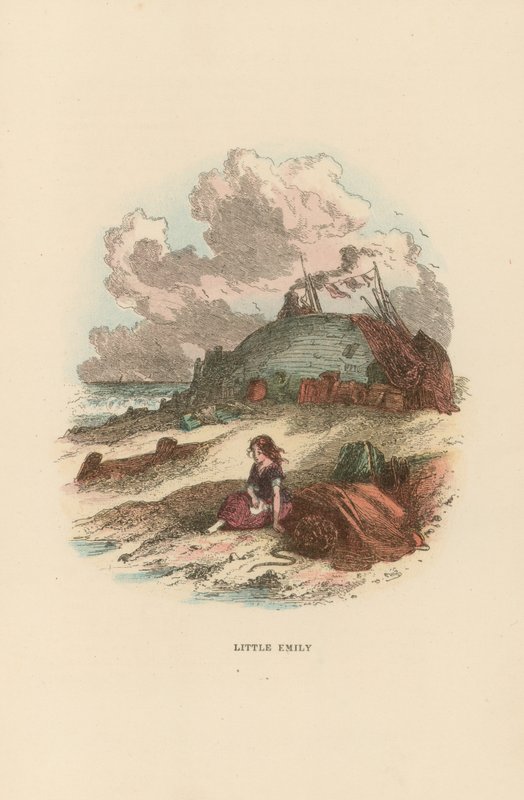 Ilustración para David Copperfield de Hablot Knight Browne