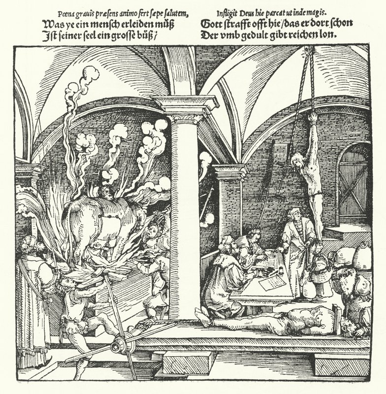 Tortura de Hans (after) Burgkmair