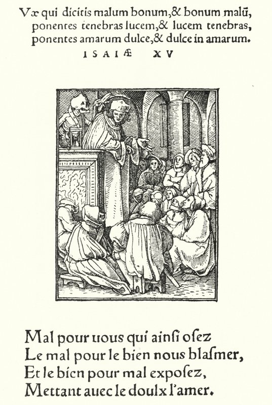 El Predicador de Hans (after) Holbein the Younger