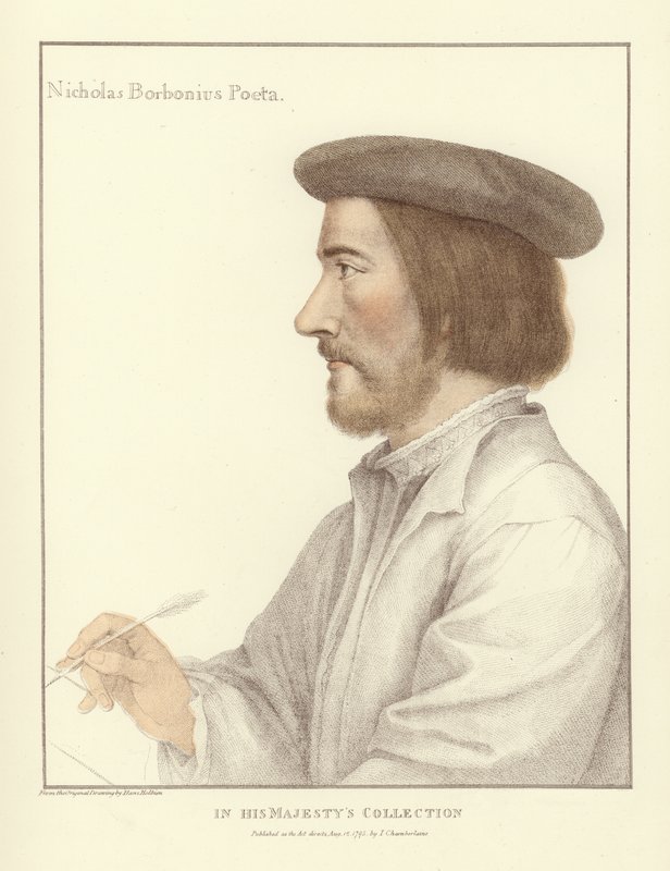 Nicolás Borbonius de Hans Holbein der Jüngere