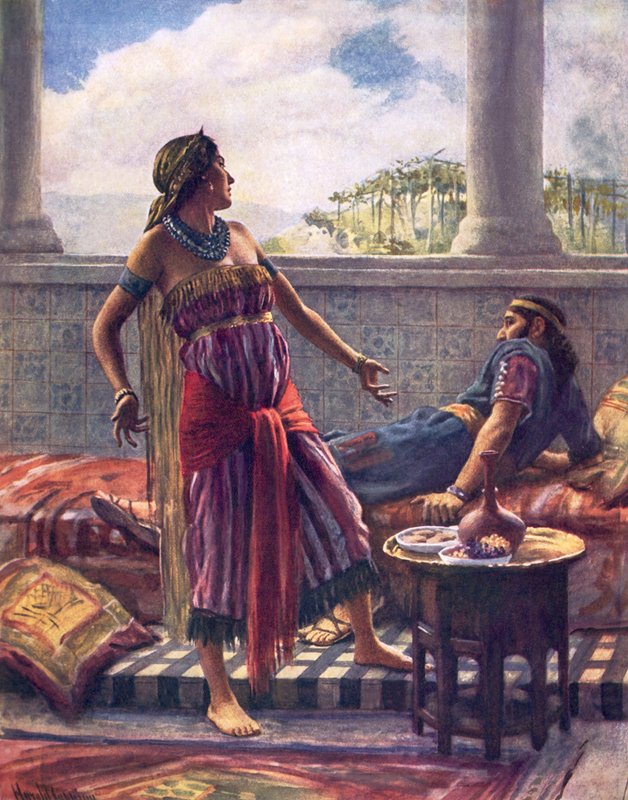 Jezabel de Harold Copping