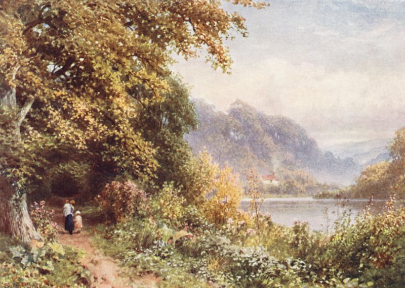 Cerca de Albury (litografía en color) de Harold Sutton Palmer