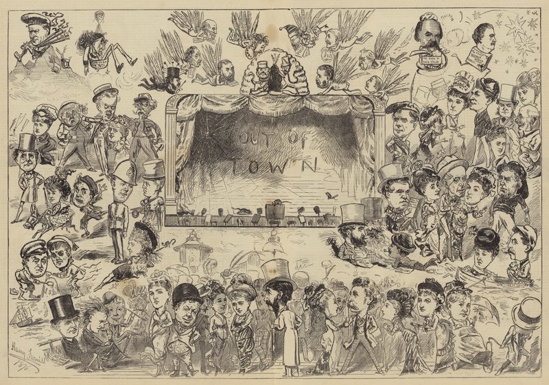 Fuera de la ciudad de Harry Furniss