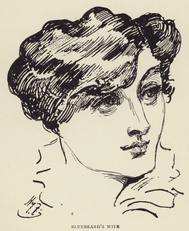 La esposa de Barba Azul de Harry Furniss