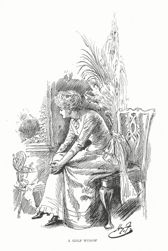 Golf: Una viuda del golf de Harry Furniss