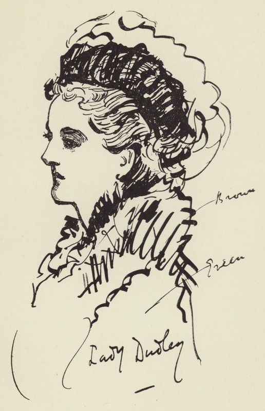 Lady Dudley de Harry Furniss